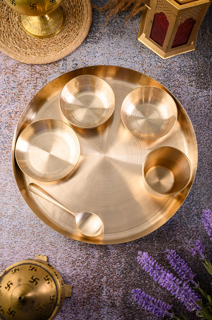 Kansa Thali Set 6Pc