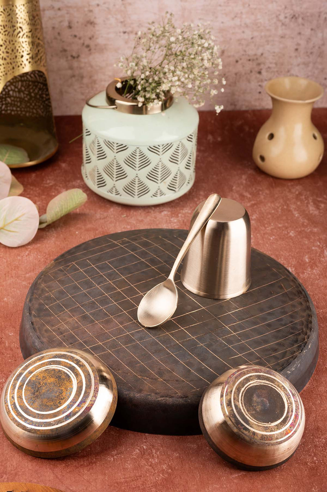 Kansa Thali Set 5 Piece