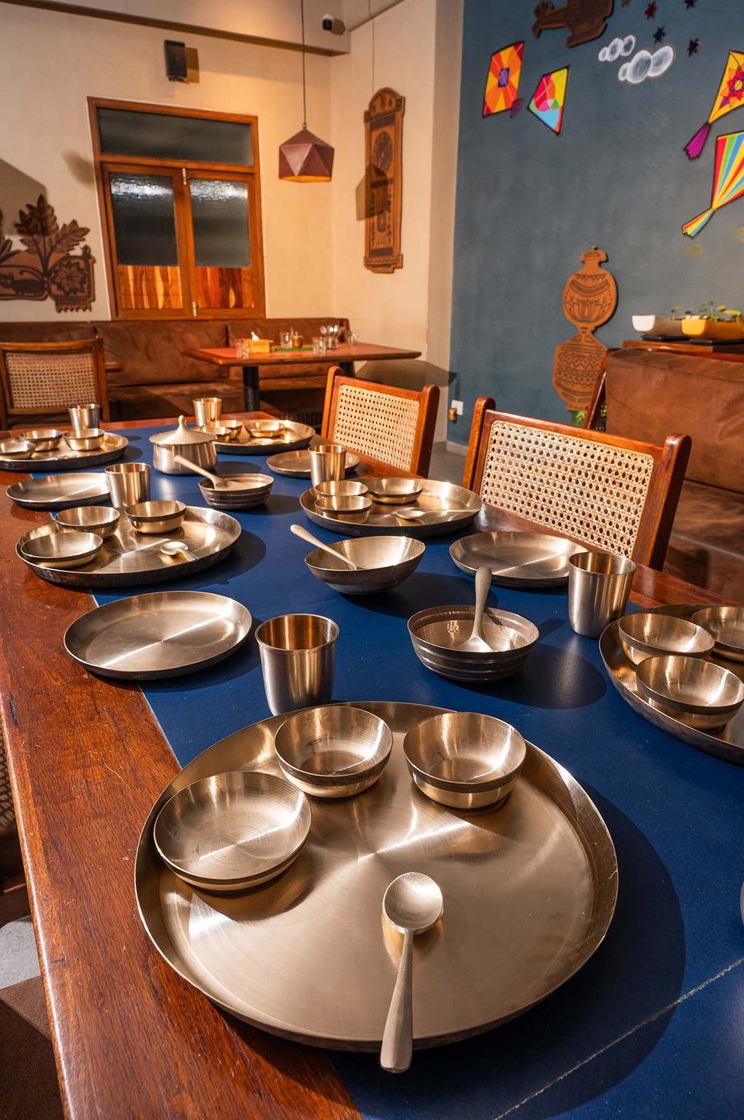 Kansa Dinner Set – 50 Pieces