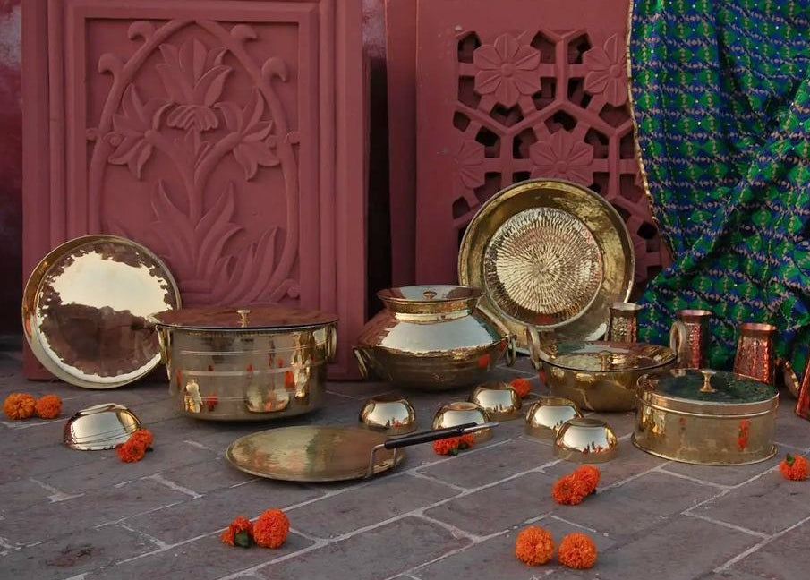 Handmade brass utensils for the kitchen — a Kansawala buyer's guide