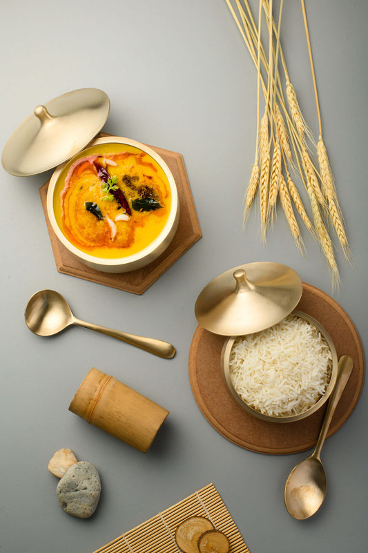 Kansa bronze serving bowl set — why choose Kansa utensils