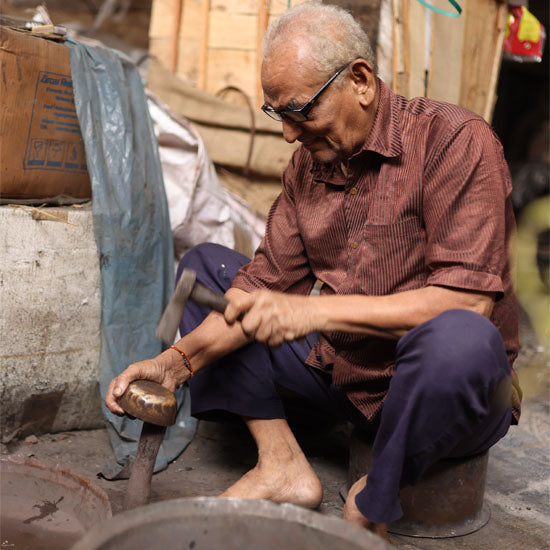 Kansawala Artisan Bhogilal Bhai