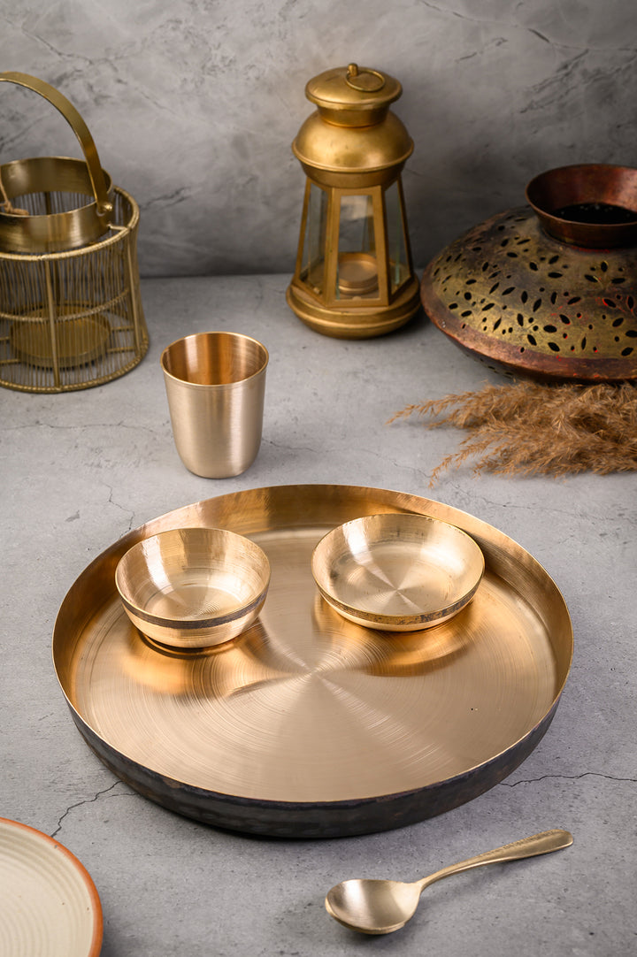 Kansa Thali Set 5 Pc