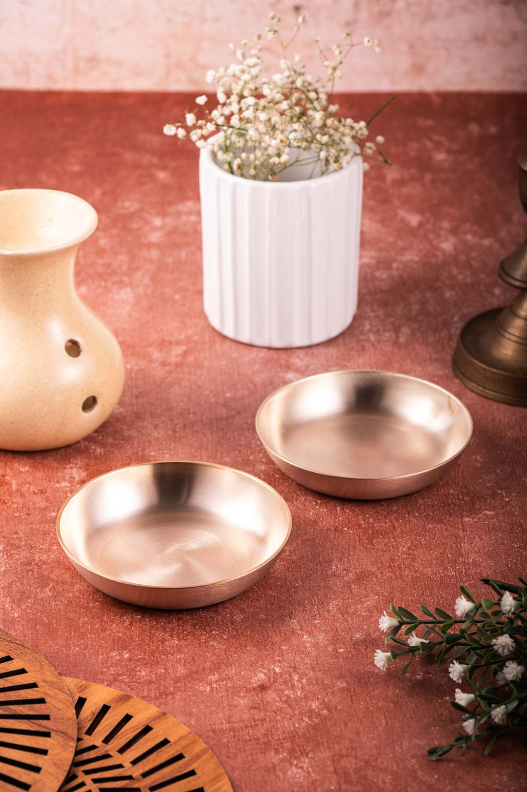 Kansa Sweet Dish (SET OF 2)  | Matte Finish