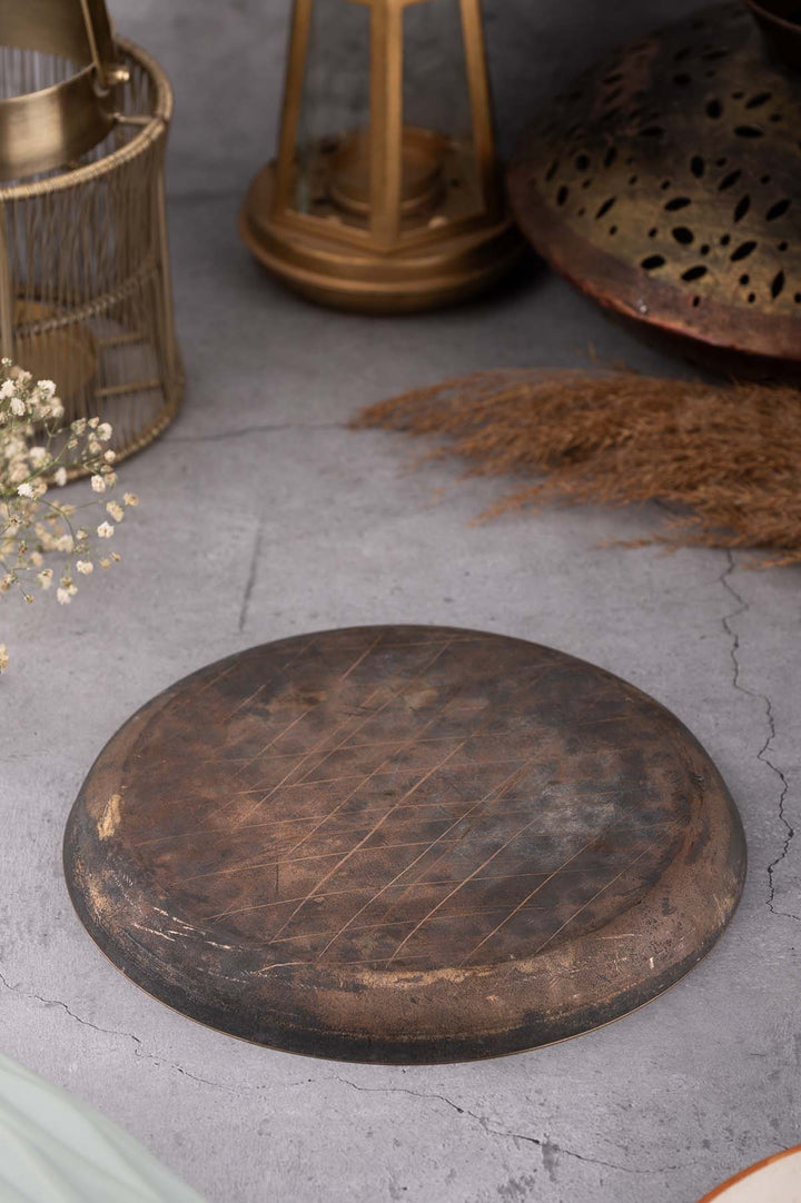 Kansa Nasta Dish 10 Inch - Starter Plates