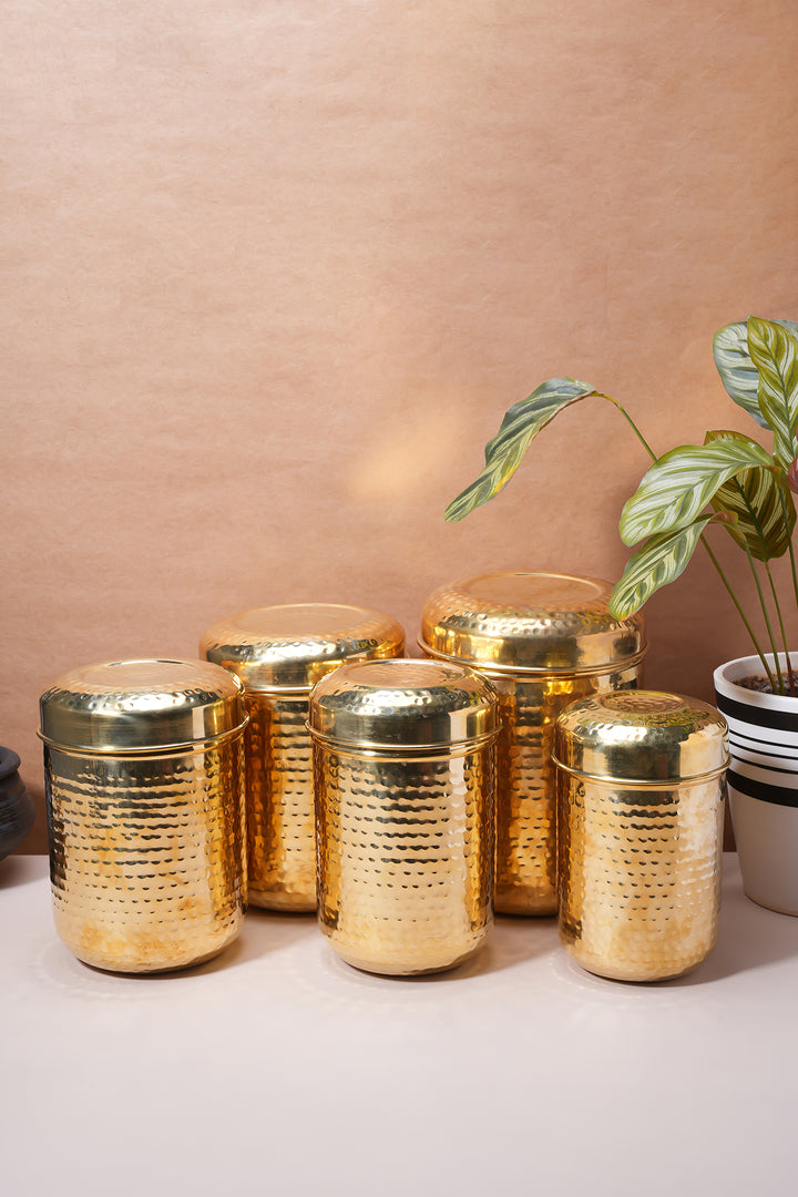 Brass Kitchen Containers