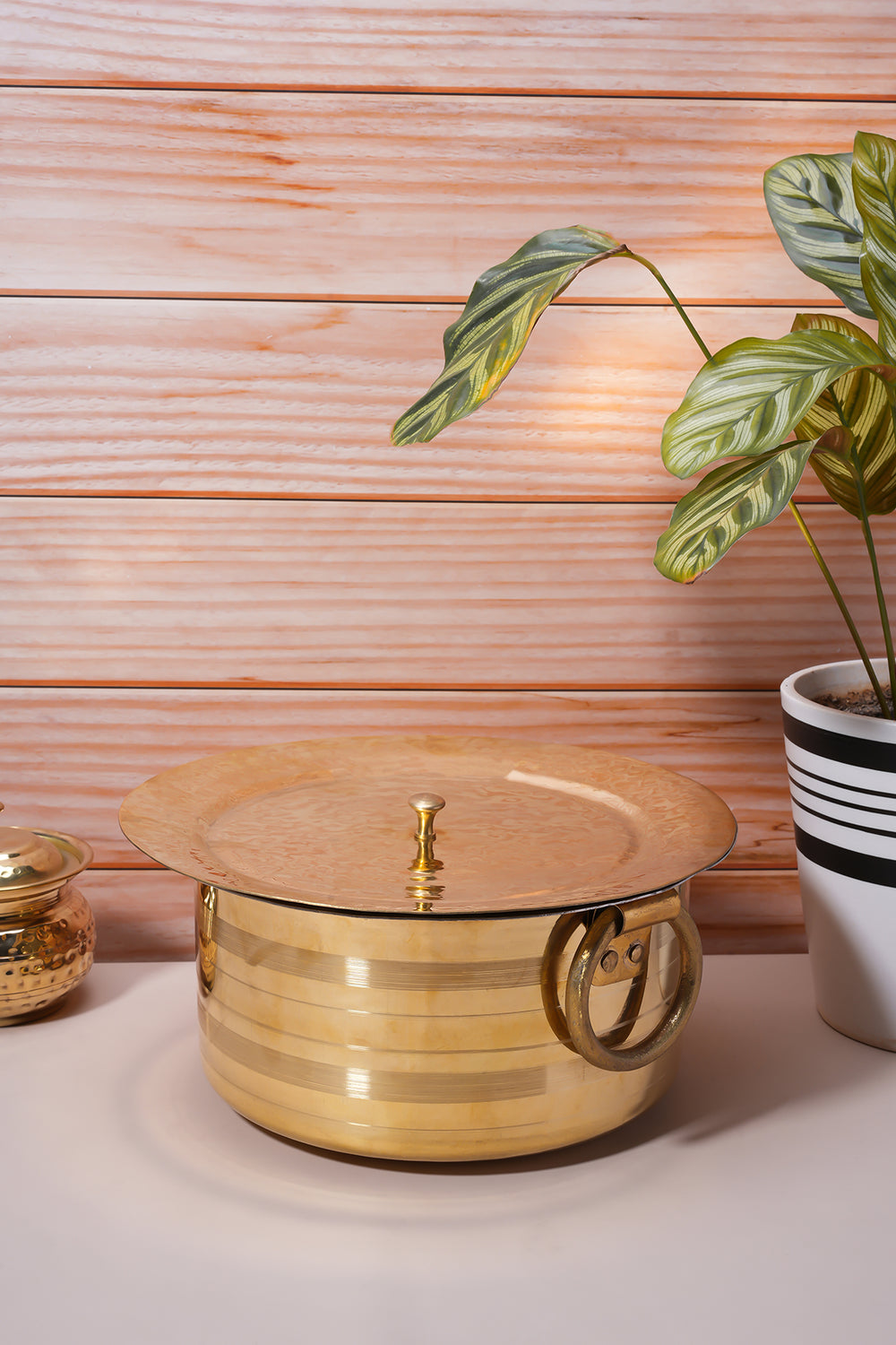 Brass Patila with Lid 