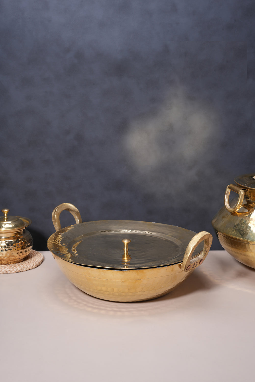 Brass Kadhais Set 
