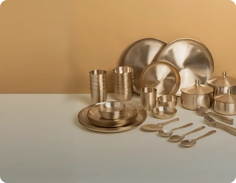 Pure Kansa. Your Choice Of Finish.