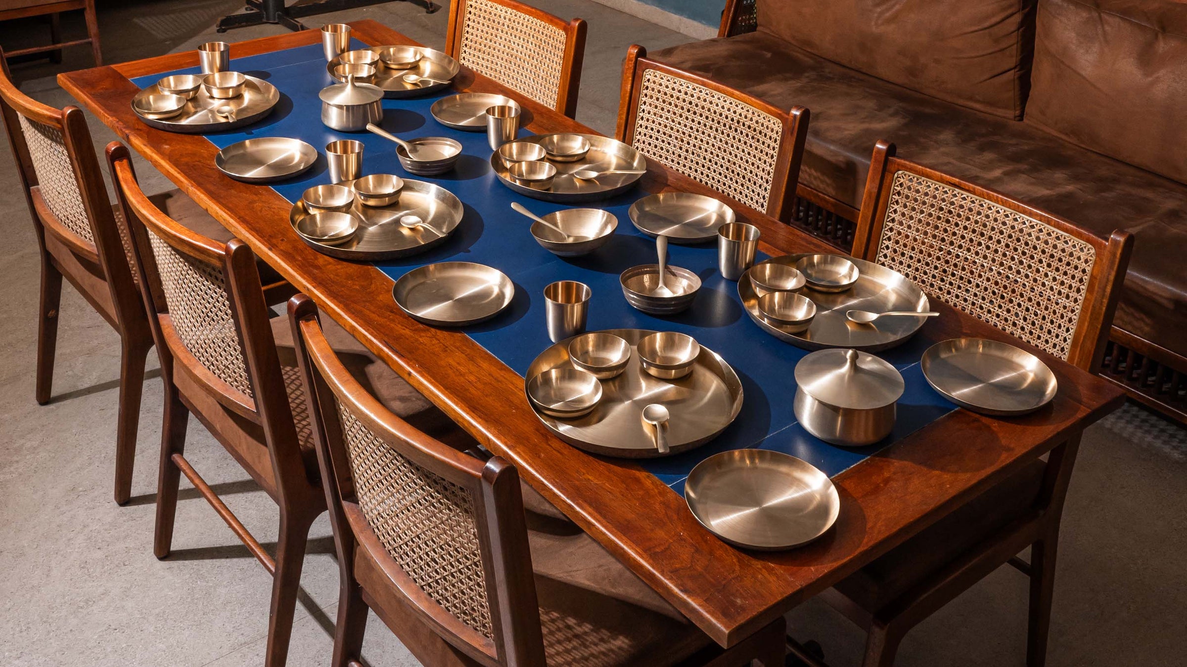 Kansa Thali Set 50 Pc