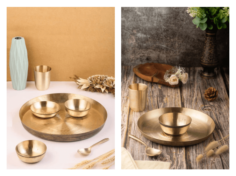 Kansa & Brass Dinnerware – Fleck
