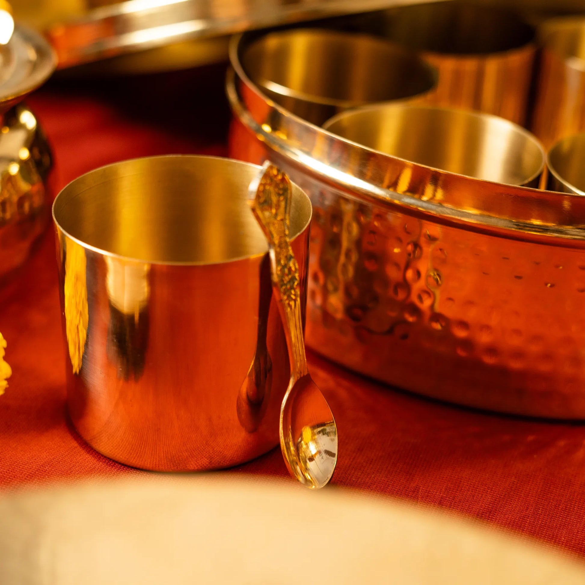 Kansawala brass masala daani indian family cooking