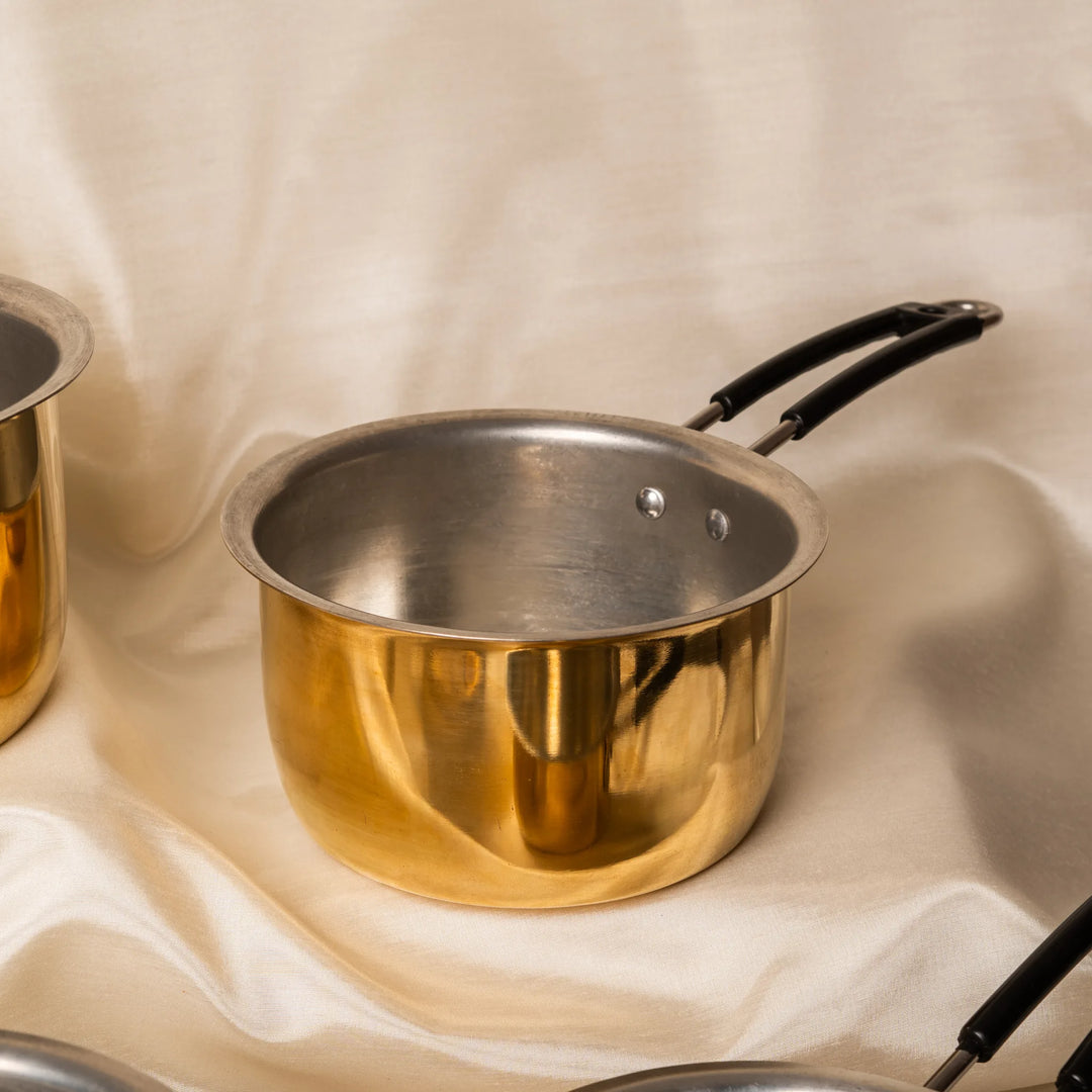 Kansawala brass saucepan housewarming gift