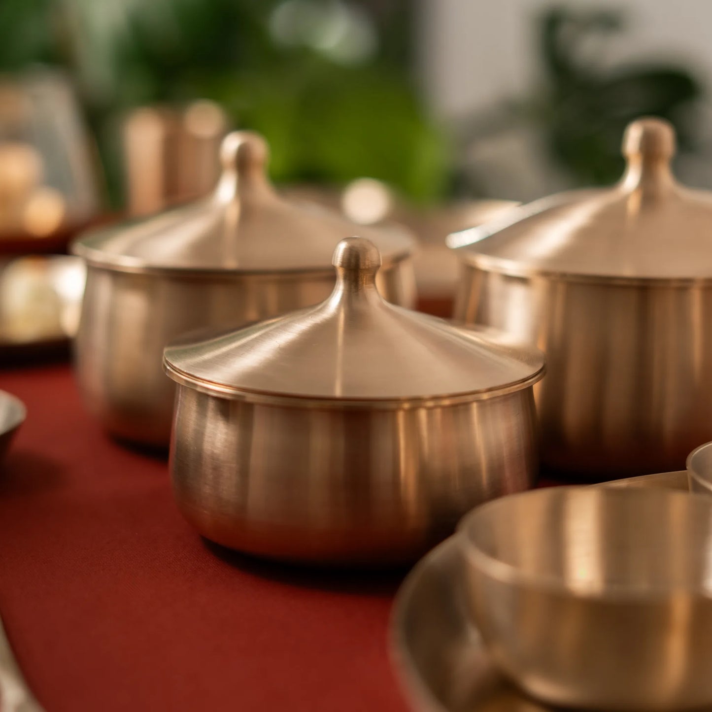 Kansa Serving Bowl bronze donga, another view by Kansawala