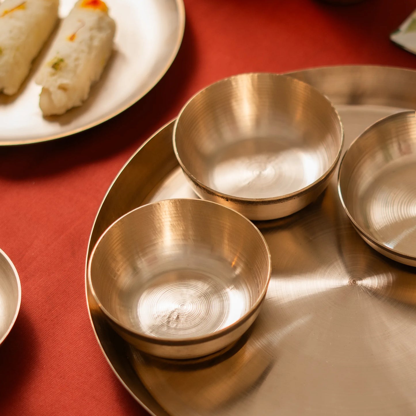 Kansawala bronze katori ayurvedic dining handmade, hand-beaten kansa