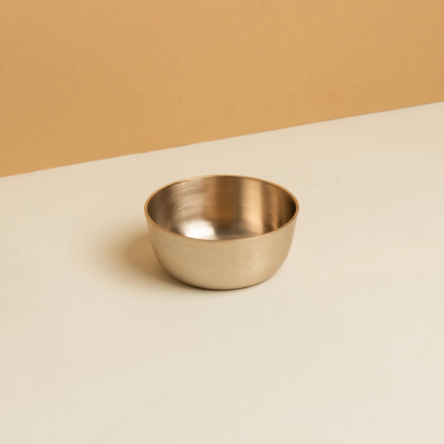 Kansawala kansa baby dinner set for baby first feeding, matte finish bronze