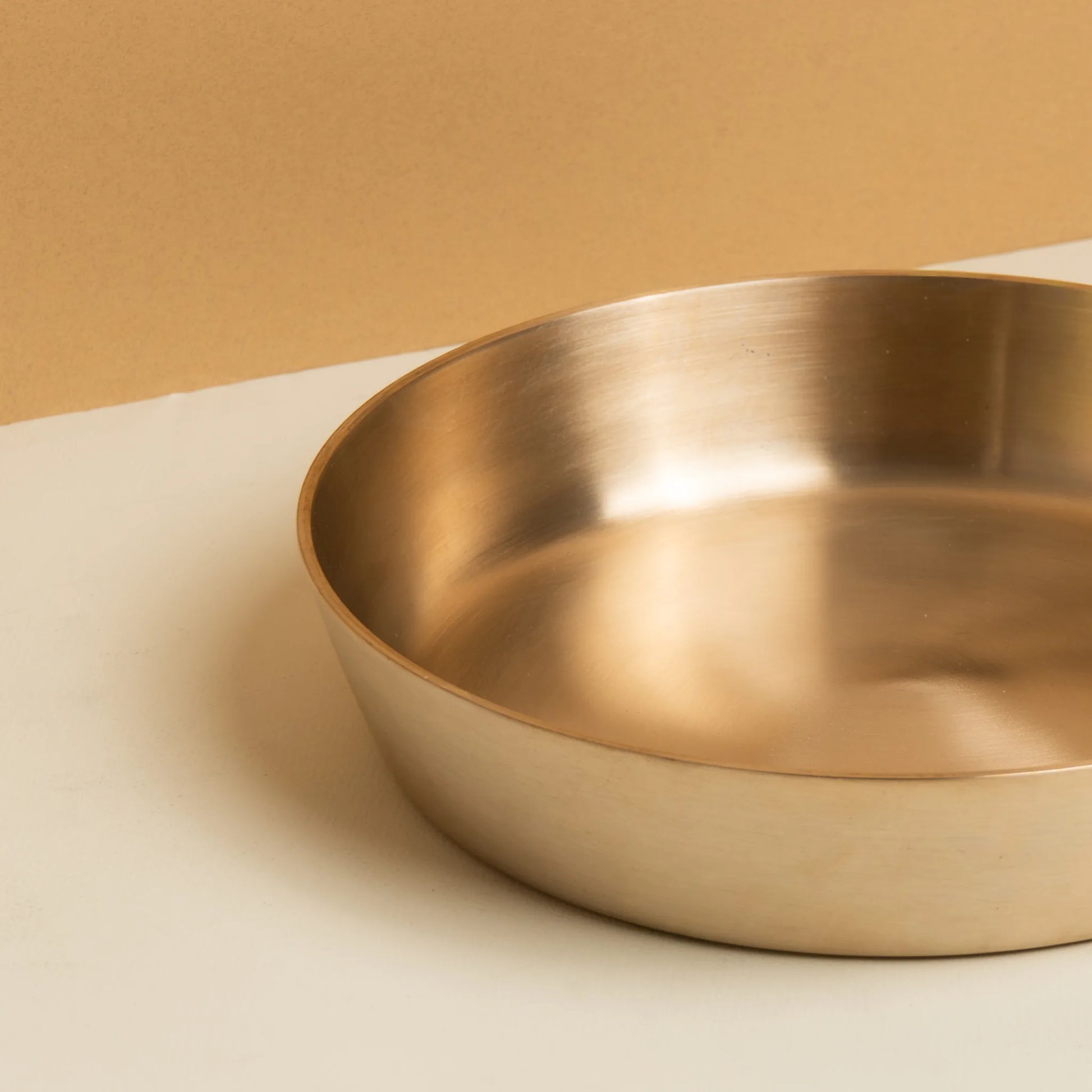 Kansawala kansa flat bowl for family daily use, matte finish