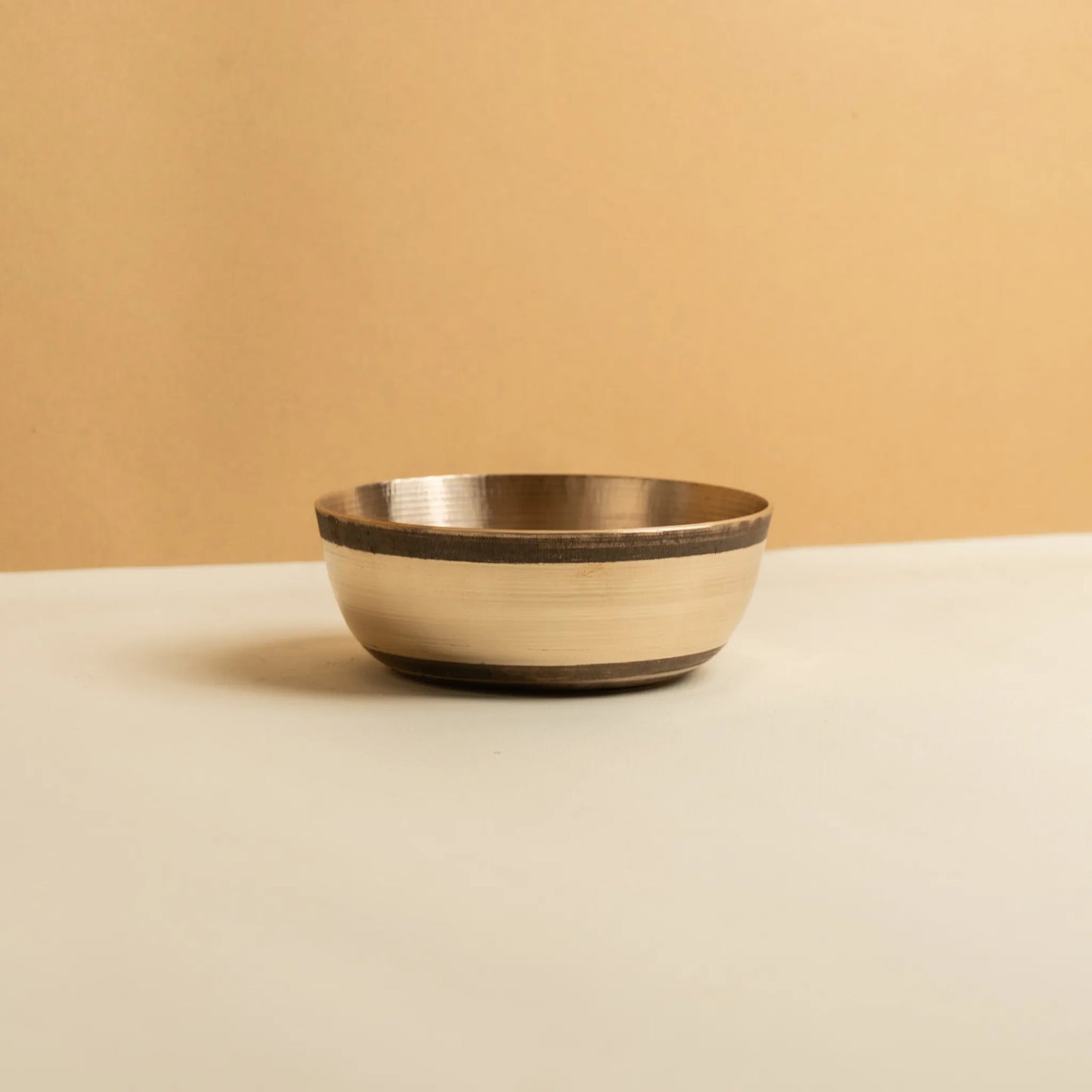 Kansawala kansa katori large 2 piece wedding gift, hand-beaten kansa bronze