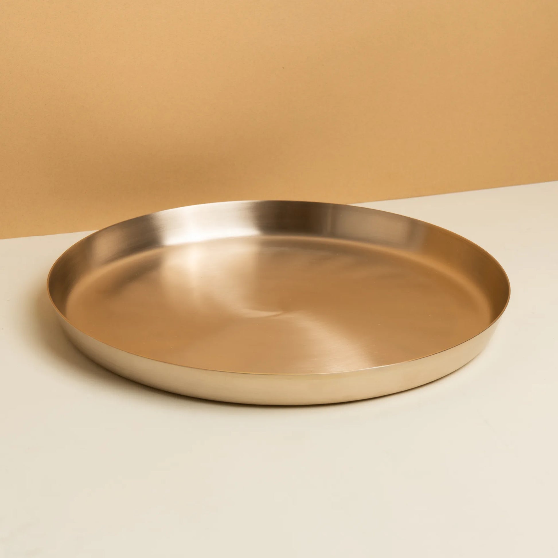 Kansawala kansa thali set 56 piece for family daily use, matte finish