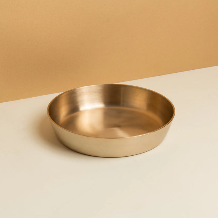 Kansawala kansa thali set 56 piece wedding gift, hand-beaten kansa