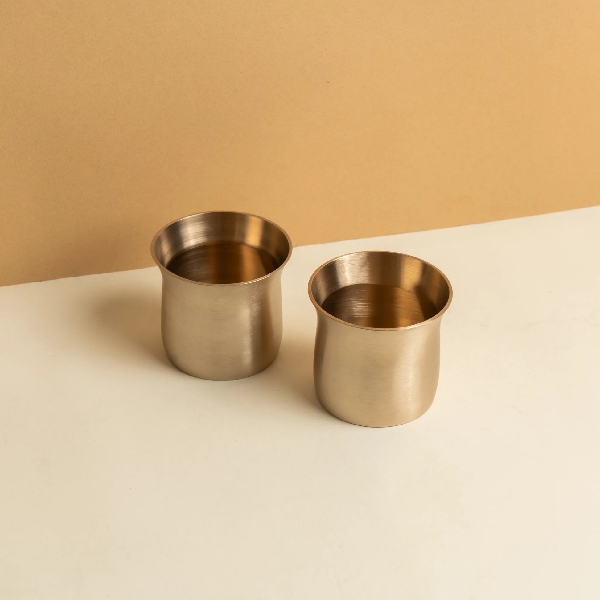 Kansawala kansa glass bunglow 2 piece, matte finish