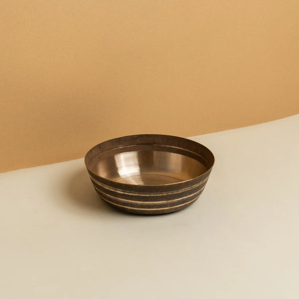 Kansa Katori Large Bowl — Hand-Beaten