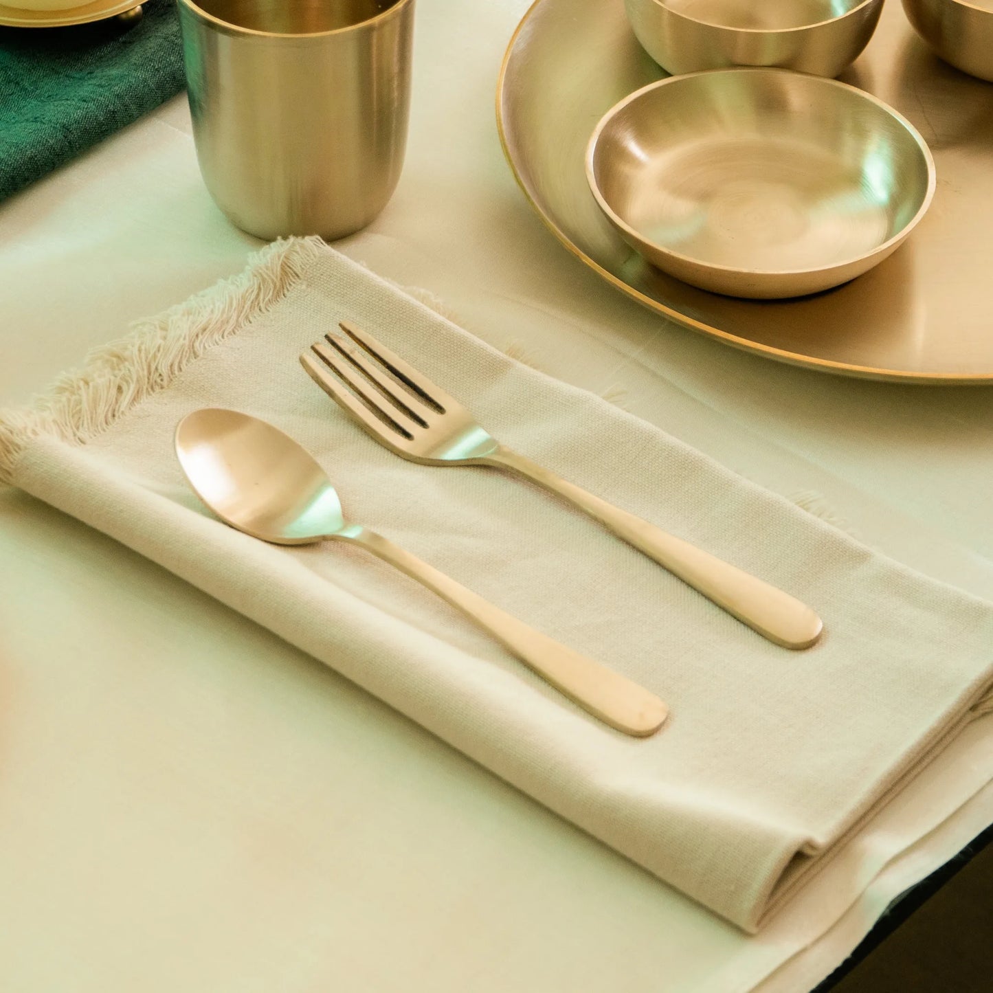 Kansawala kansya dinner set, matte finish, view 12