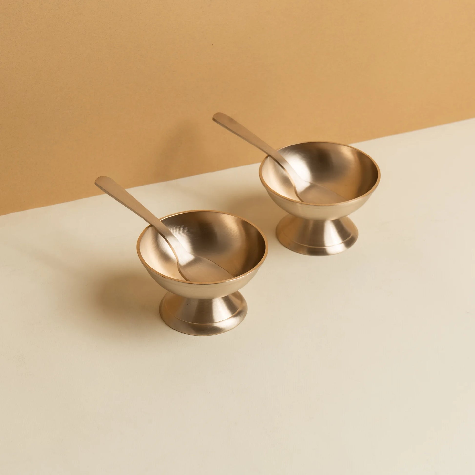 Kansawala kansya icecream bowl matte finish