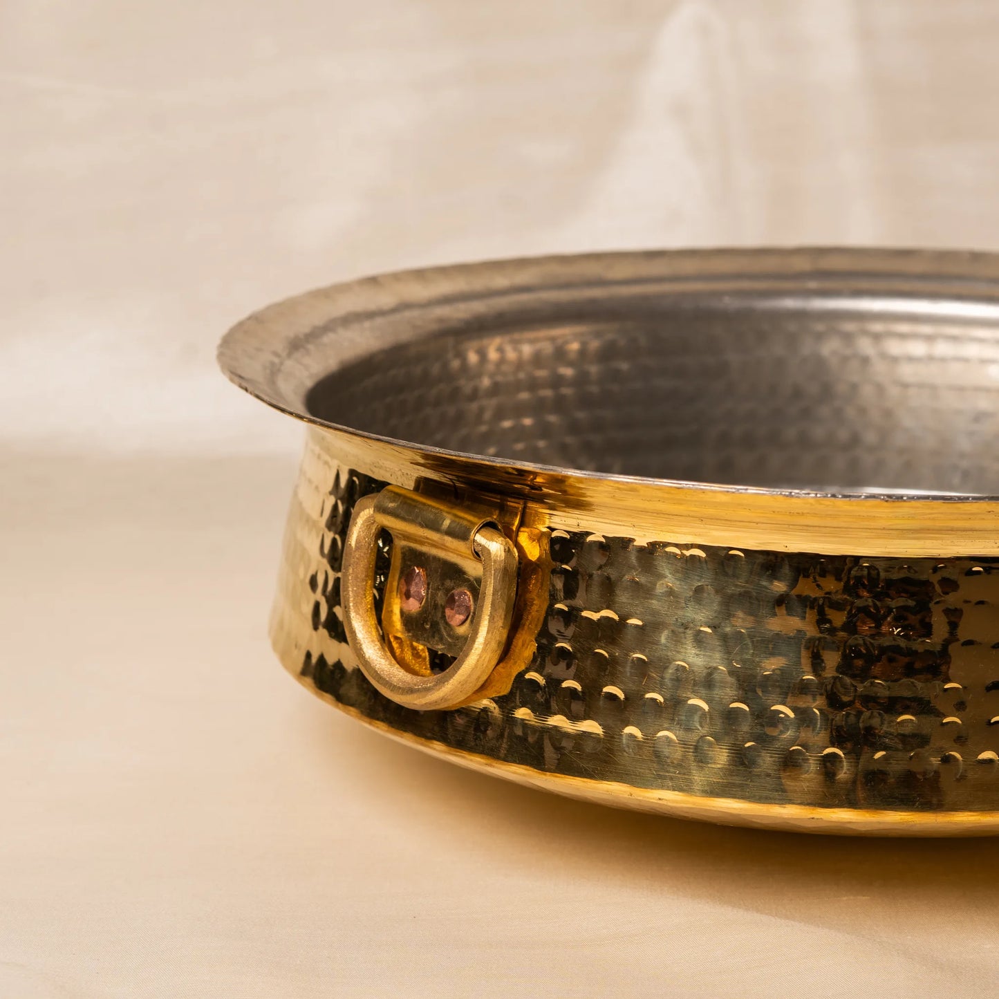 Kansawala peetal lagan tin coated