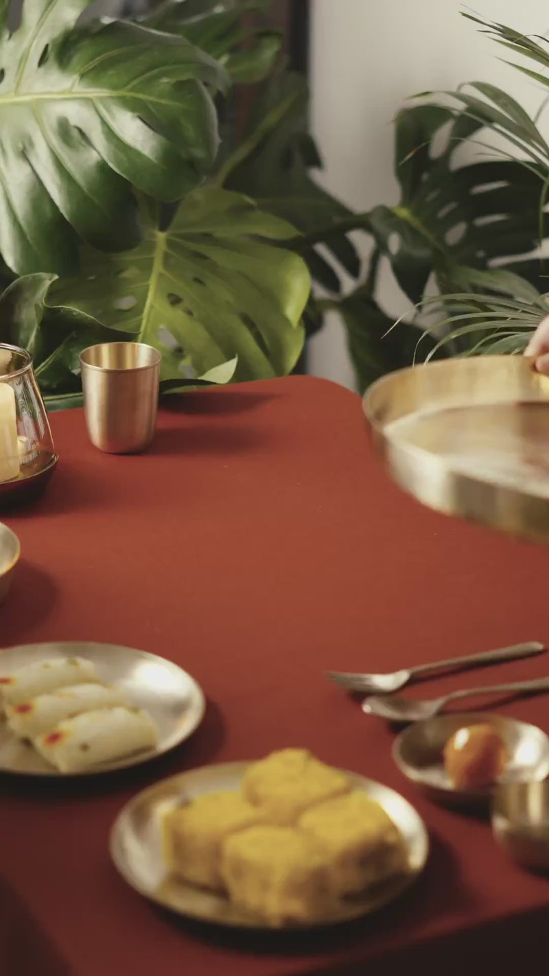 Kansawala kansa maharaja thali set matte product video