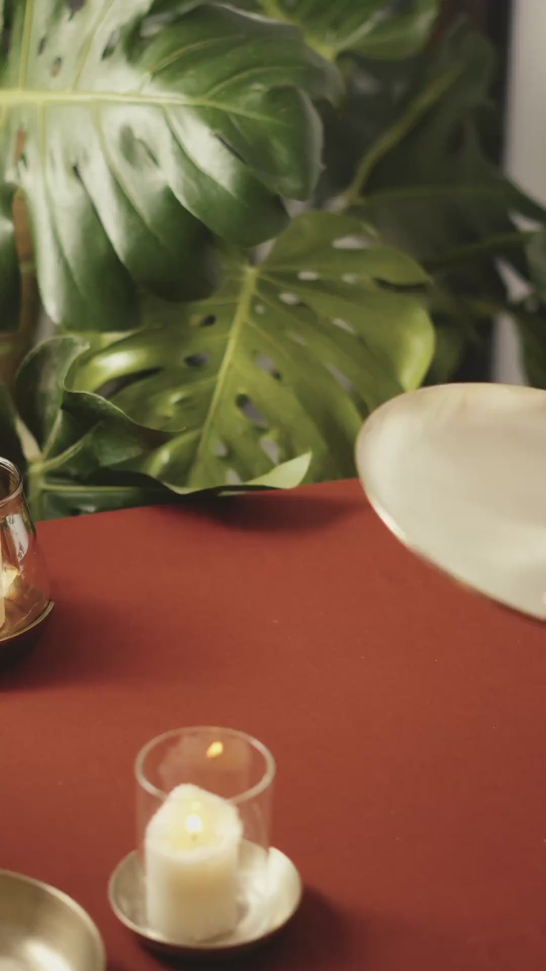 Kansawala kansa dinner plate matte product video