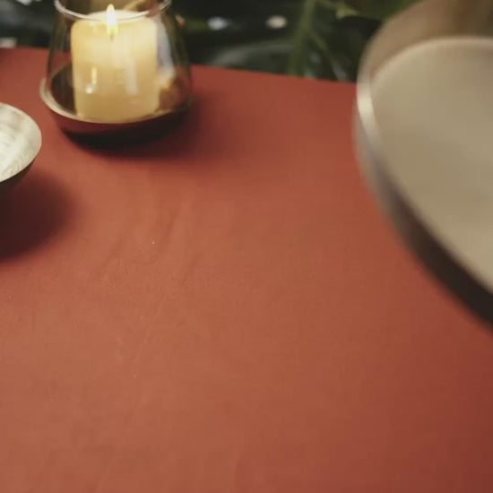 Kansawala kansa thali set 6 piece hand-beaten product video