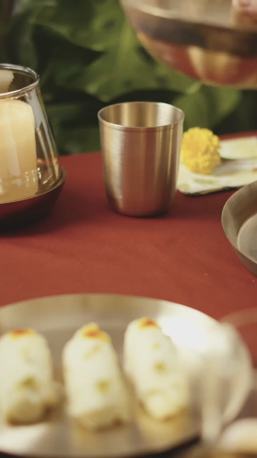 Kansawala kansa tasla kathiyawadi bowl hand-beaten product video