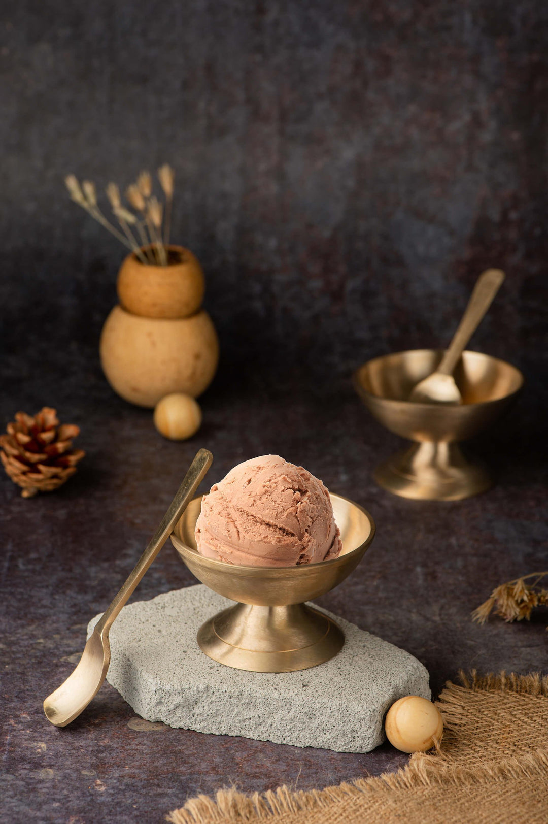 Ice Cream Bowl With Spoon